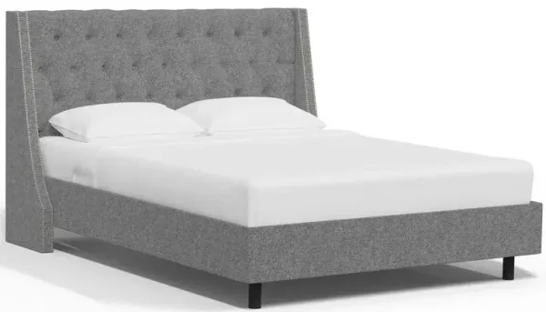 Sheridan Wingback Platform Bed