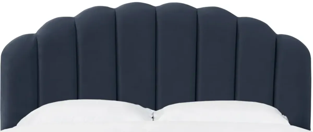 Tanner Headboard in Velvet Ink by Skyline