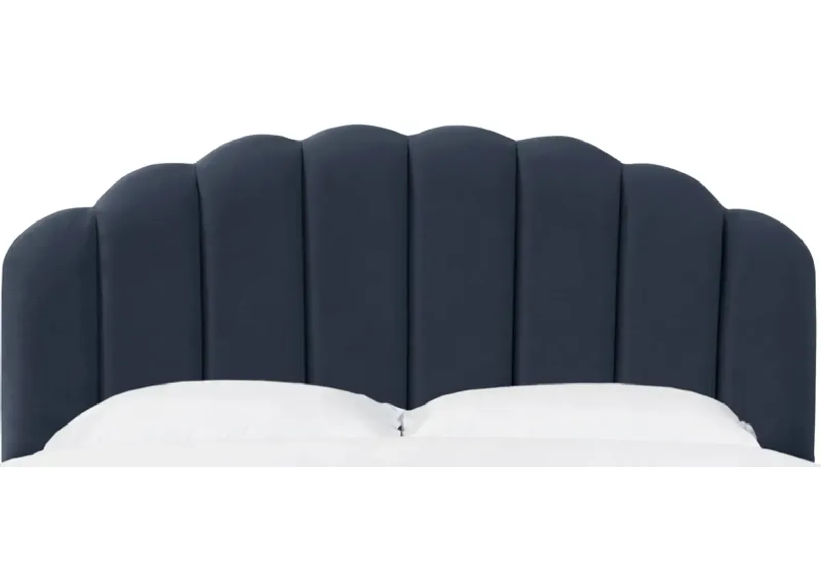 Tanner Headboard in Velvet Ink by Skyline