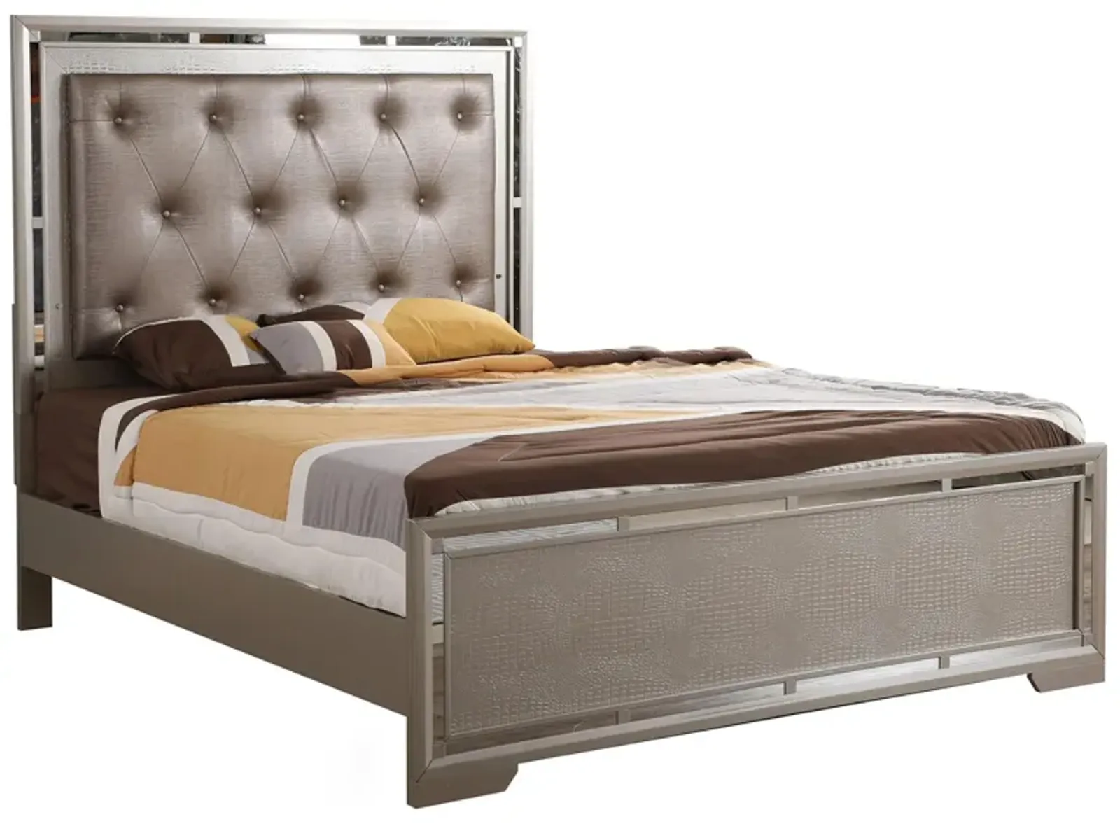 Alana Panel Bed