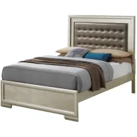 Kat Panel Bed in Champagne by Glory Furniture