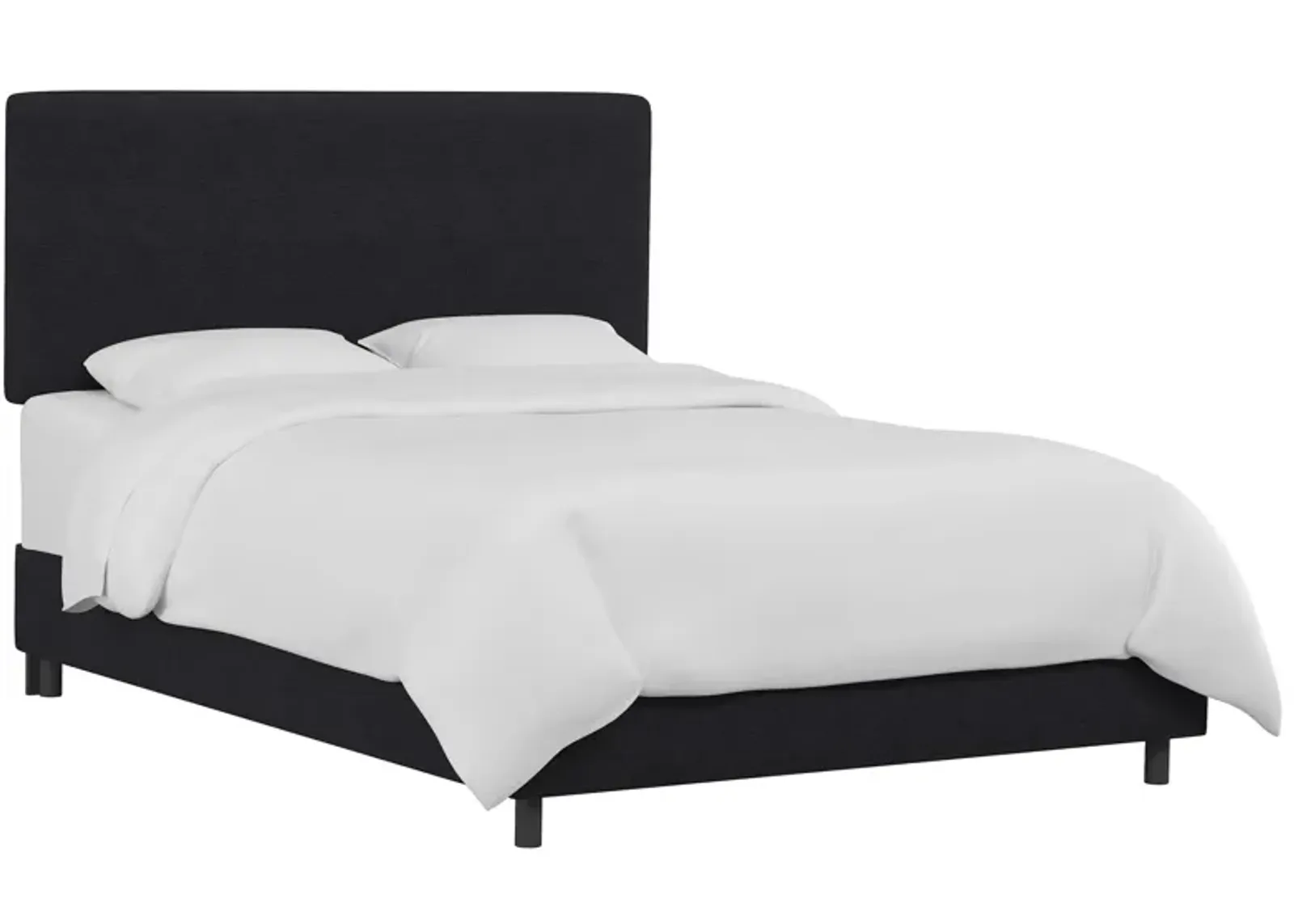 Valerie Bed in Linen Black by Skyline