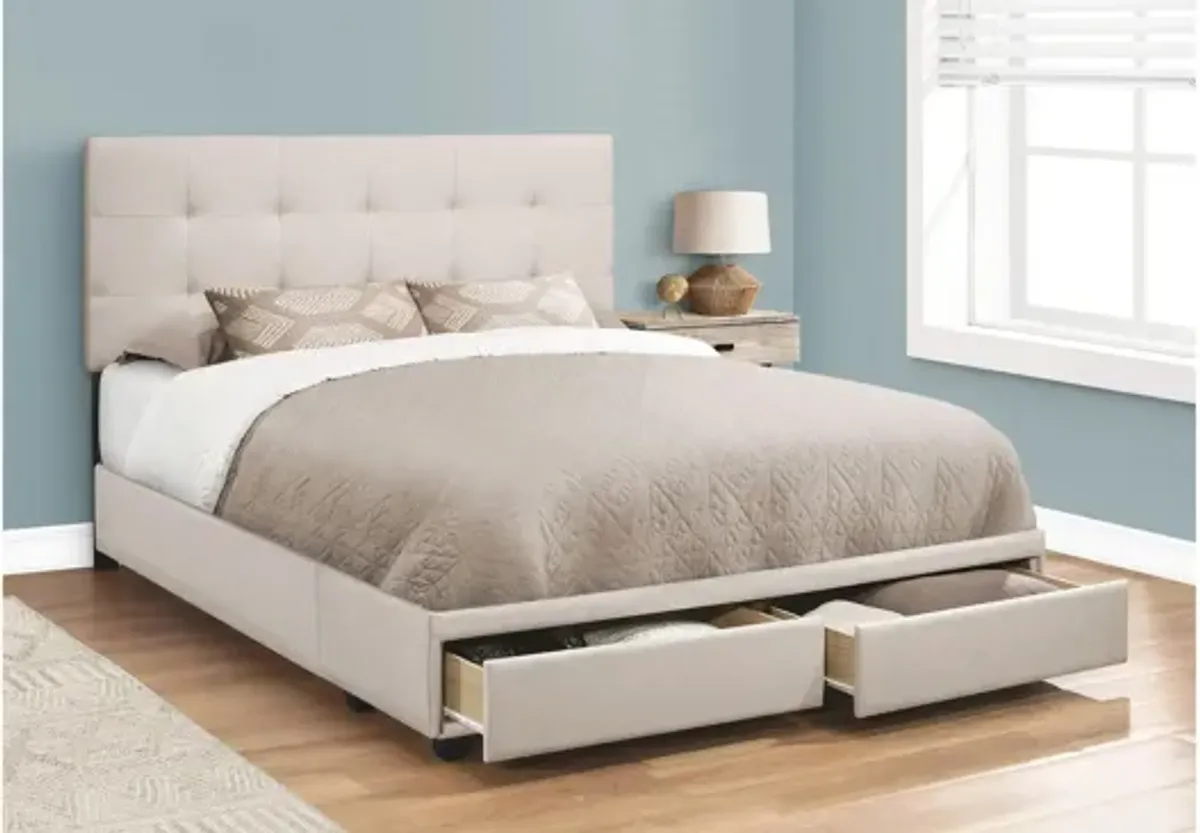 Clint Upholstered Platform Storage Bed