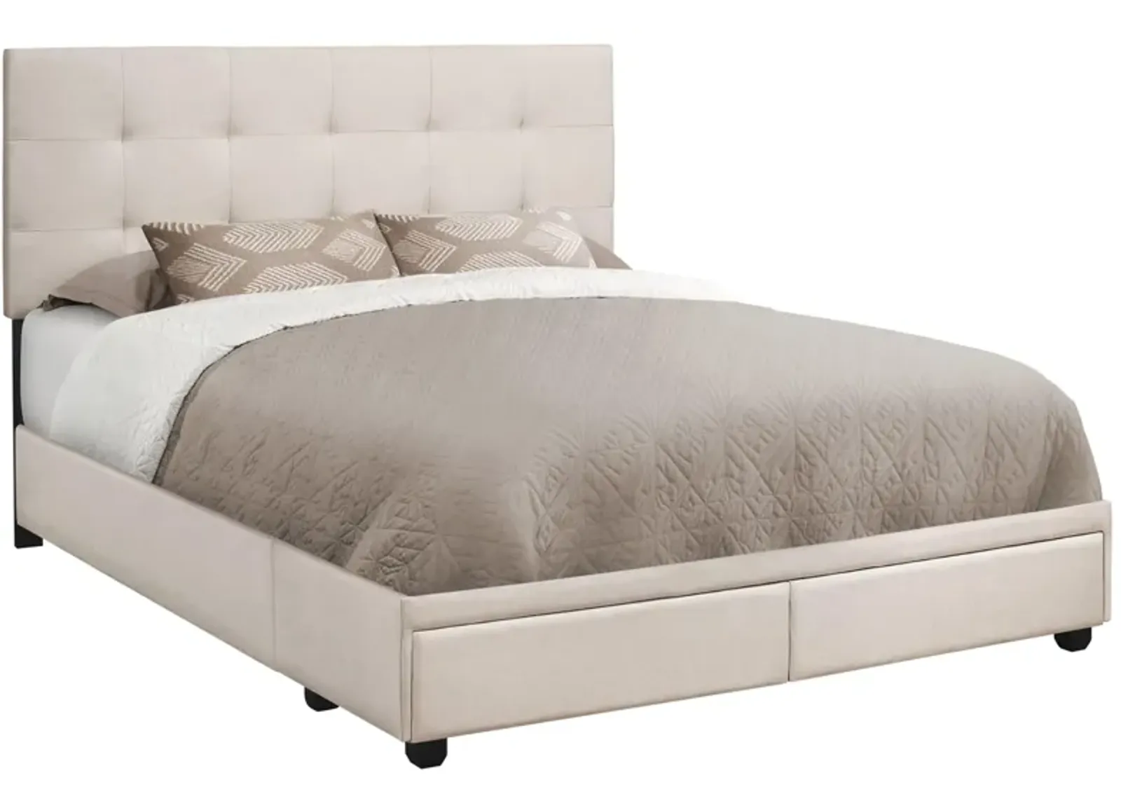 Clint Upholstered Platform Storage Bed