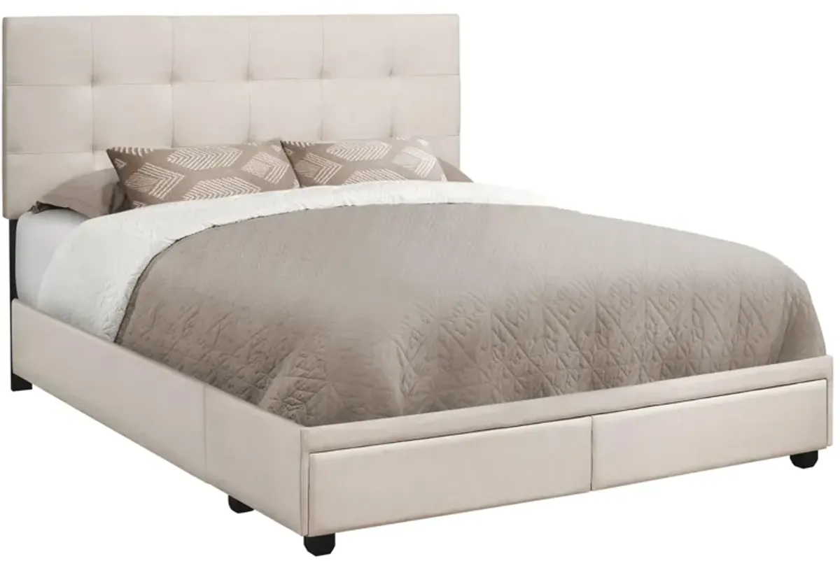 Clint Upholstered Platform Storage Bed