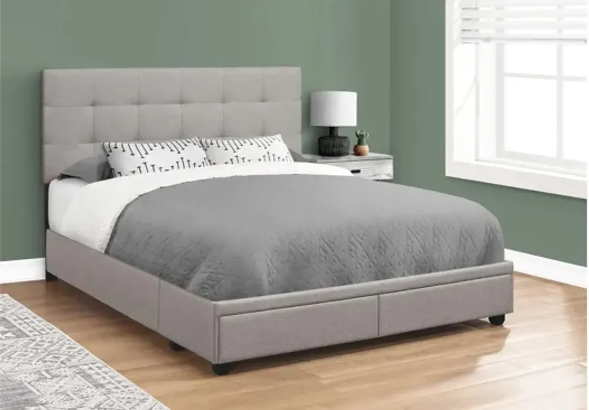 Clint Upholstered Platform Storage Bed