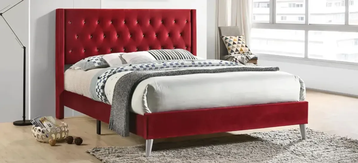 Bergen Upholstered Panel Bed