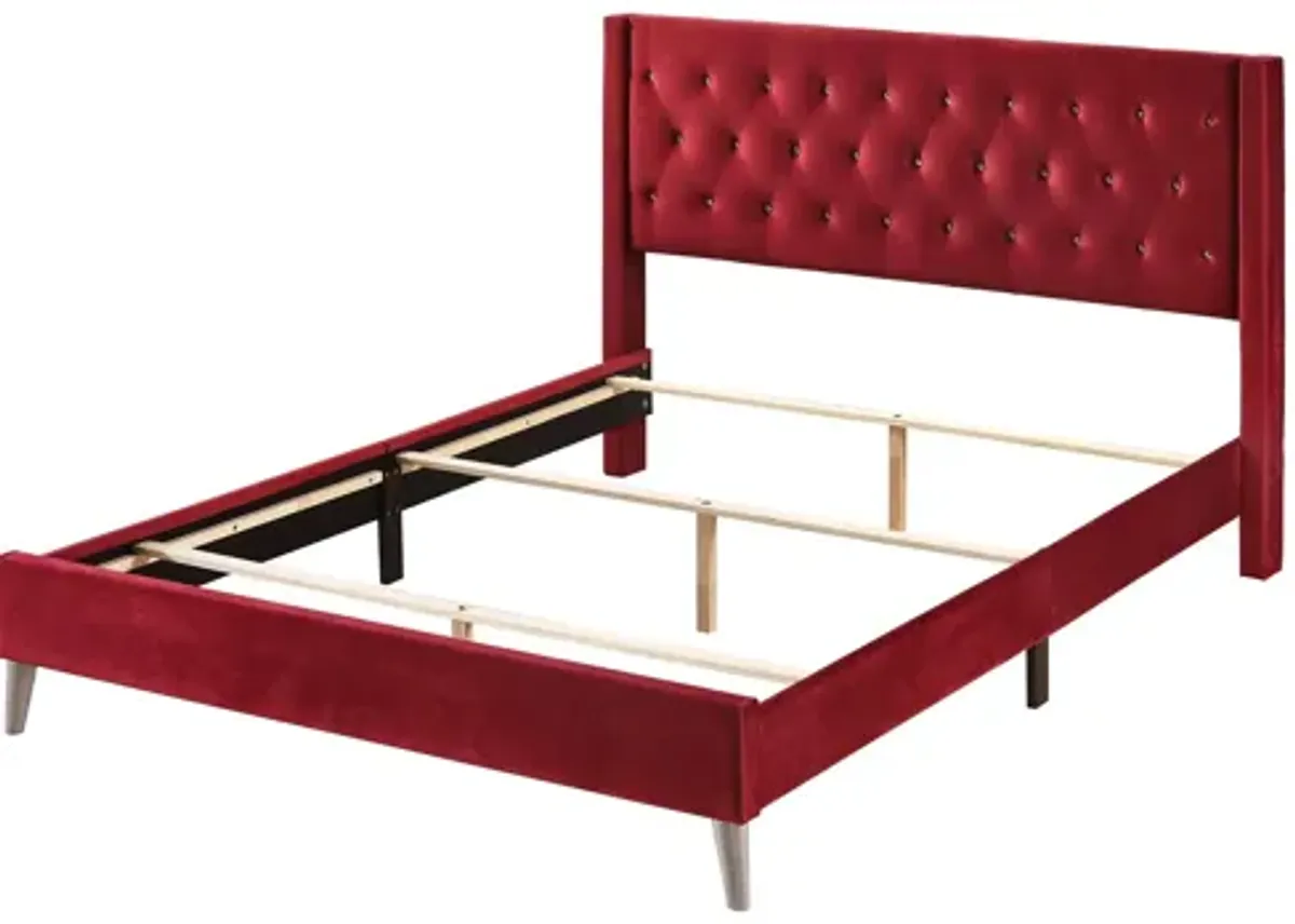 Bergen Upholstered Panel Bed