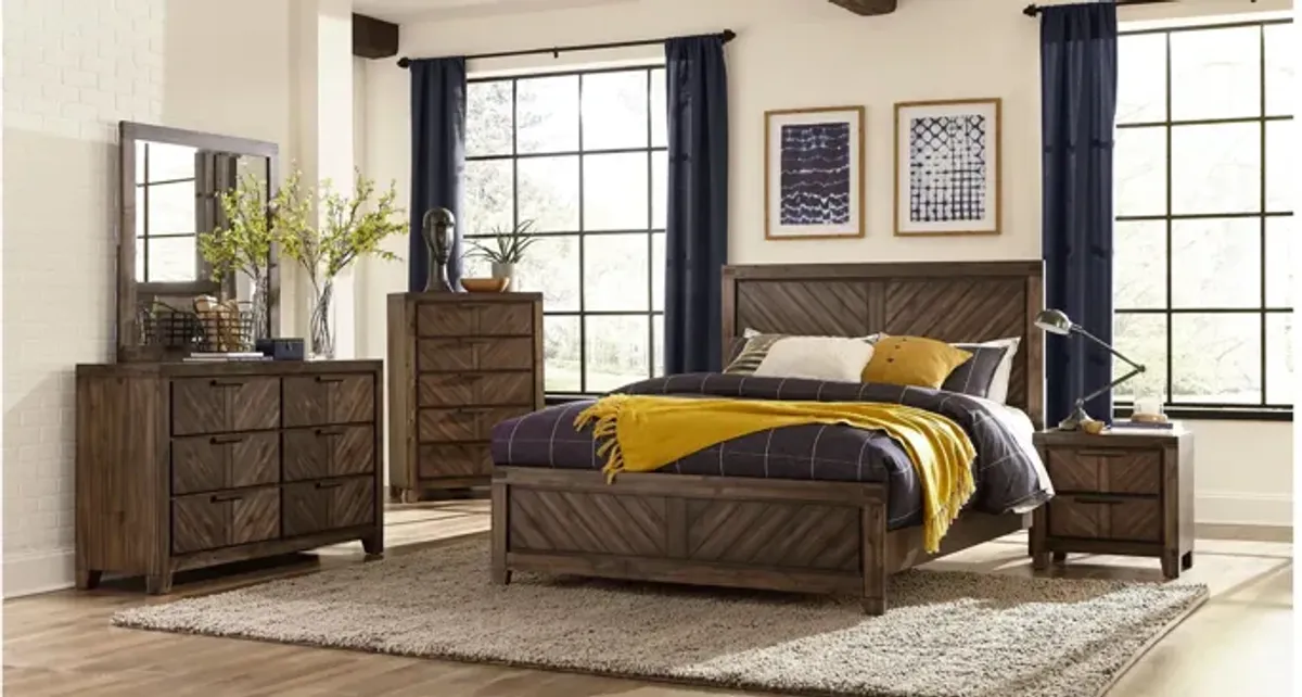 Fostoria Panel Bed