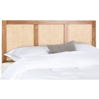 Vienna Cane Mounted Headboard in Natural by Safavieh