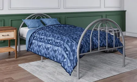 Brooklyn Metal Twin Bed in Earl Grey by BK Furniture