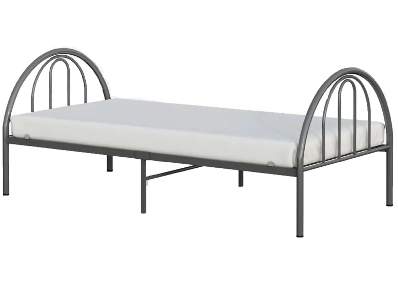 Brooklyn Metal Twin Bed in Earl Grey by BK Furniture