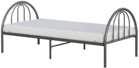 Brooklyn Metal Twin Bed in Earl Grey by BK Furniture