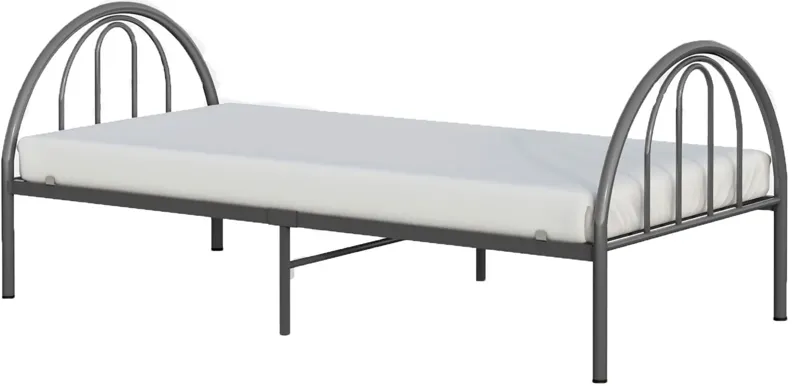 Brooklyn Metal Twin Bed in Earl Grey by BK Furniture