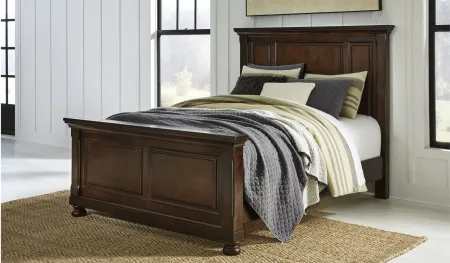 Porter Panel Headboard in Rustic Brown by Ashley Furniture