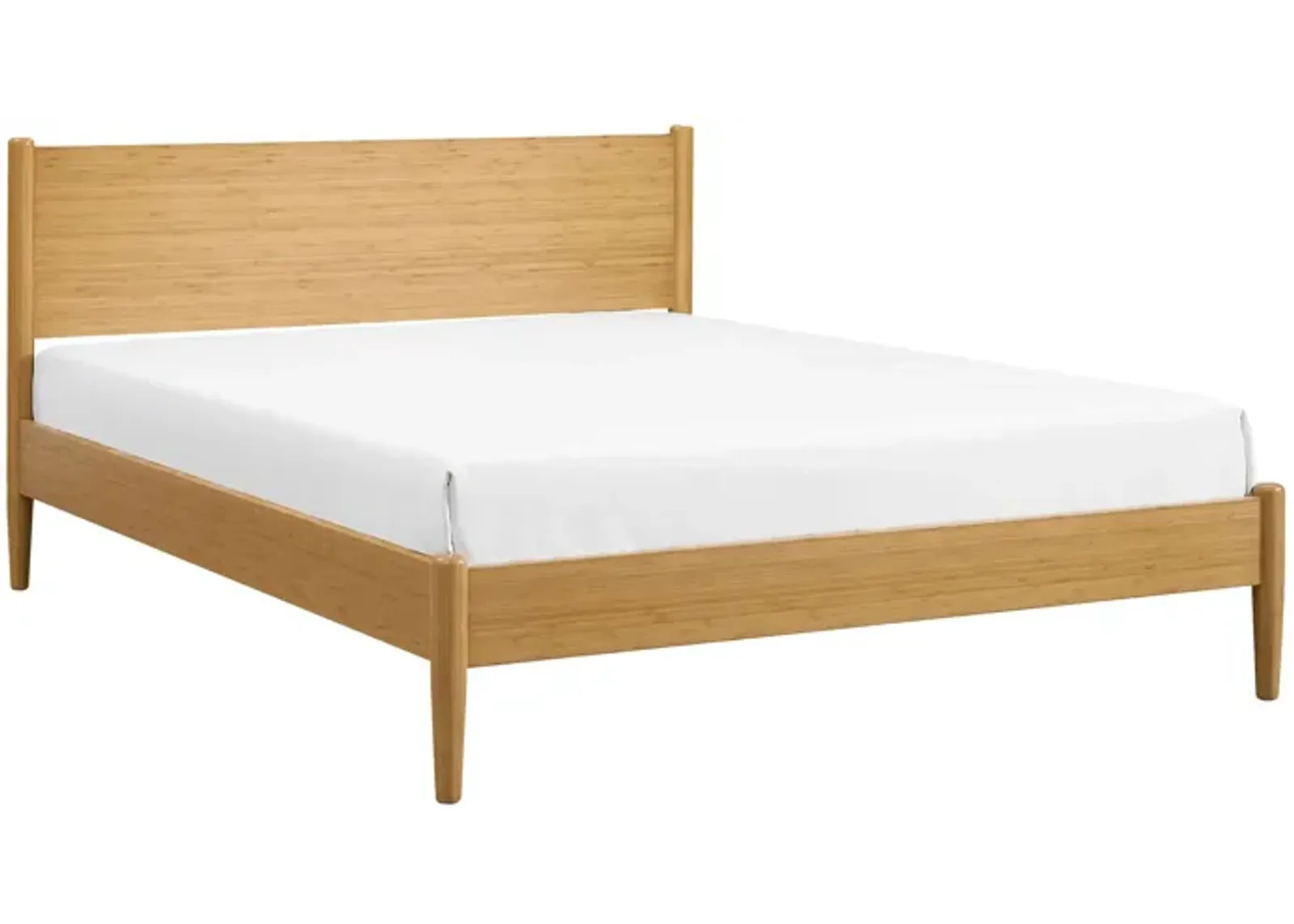 Eco Ridge Ria Platform Bed in Caramelized by Greenington