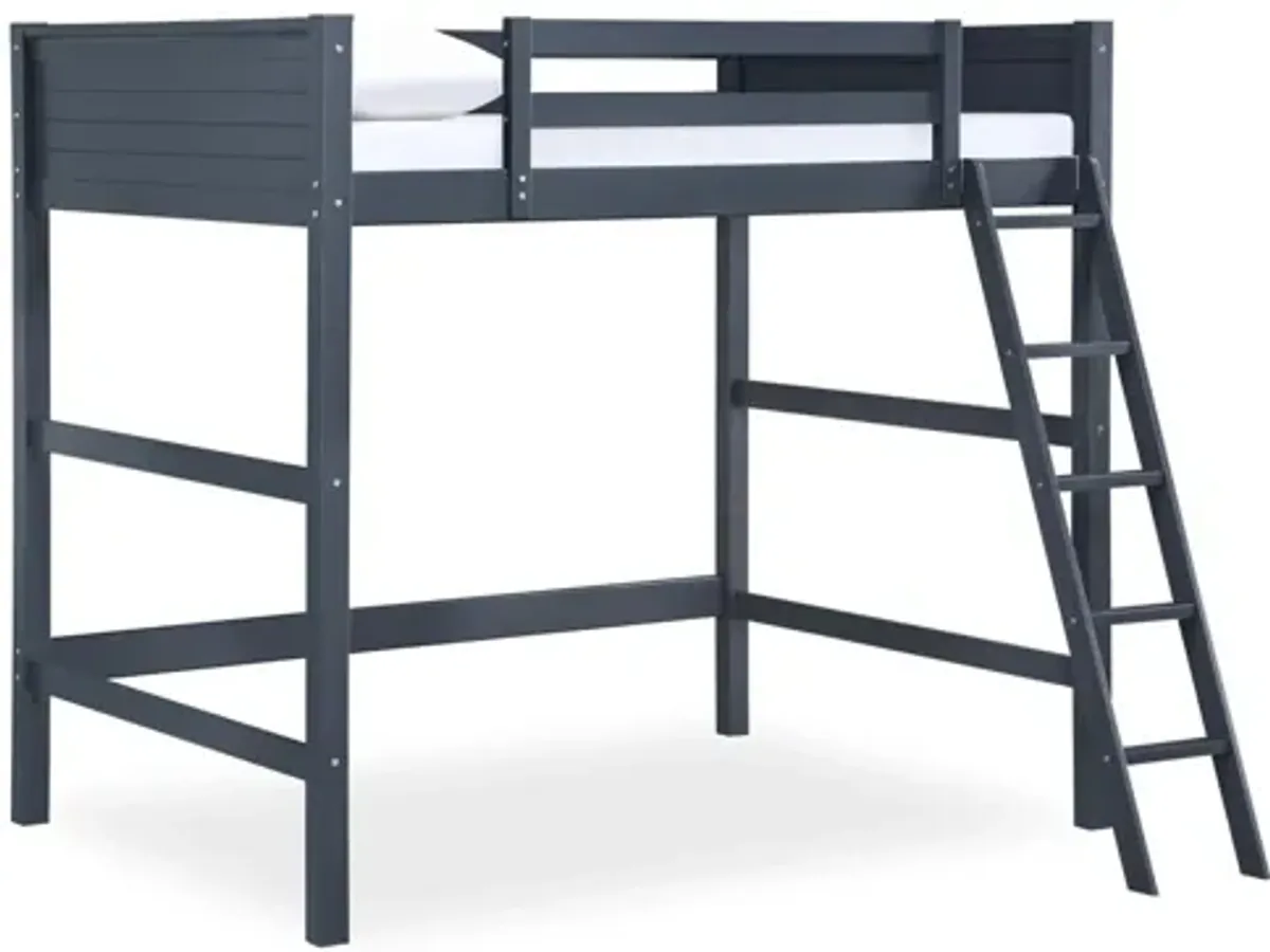 Carlson Full Bed in Blue by DOREL HOME FURNISHINGS