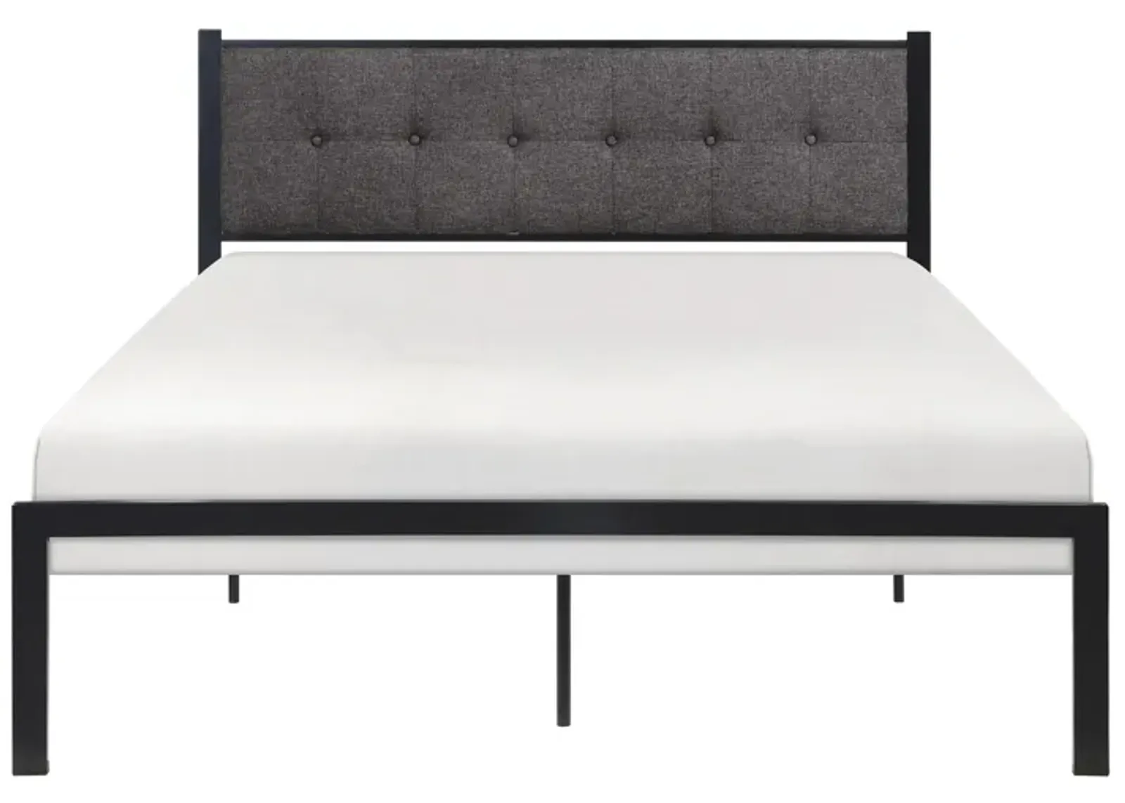 Faustina Metal Platform Bed