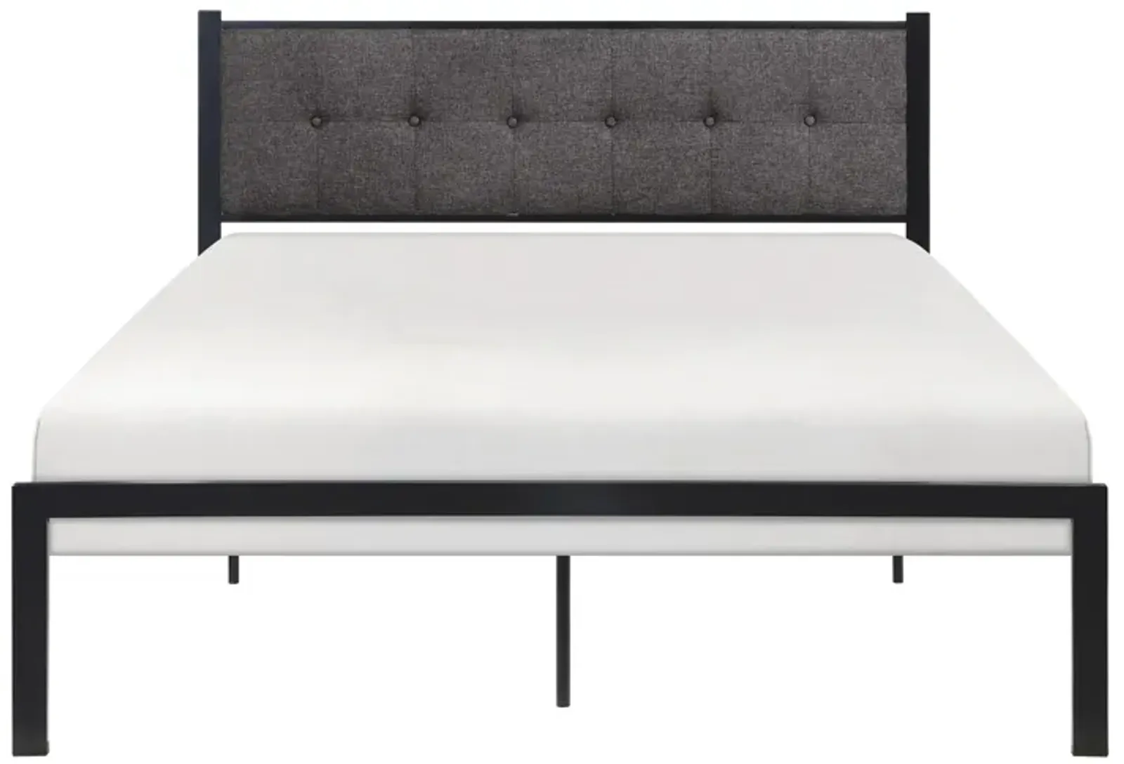 Faustina Metal Platform Bed