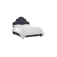 Plumley Bed in Twill Navy by Skyline