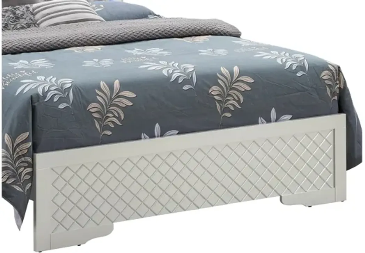 Verona Queen Bed w/ LED Lighting