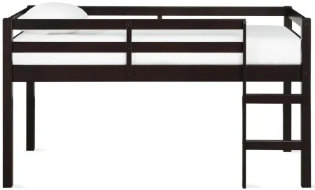 Ashe Junior Wooden Bed in Espresso by DOREL HOME FURNISHINGS