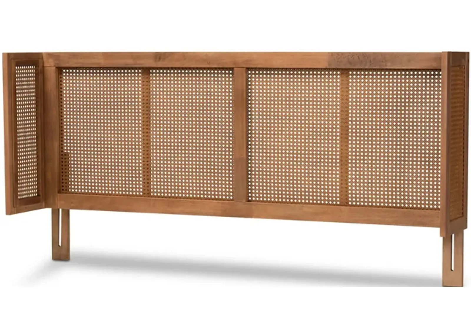 Rina Mid-Century Wrap-Around Headboard in Ash by Wholesale Interiors