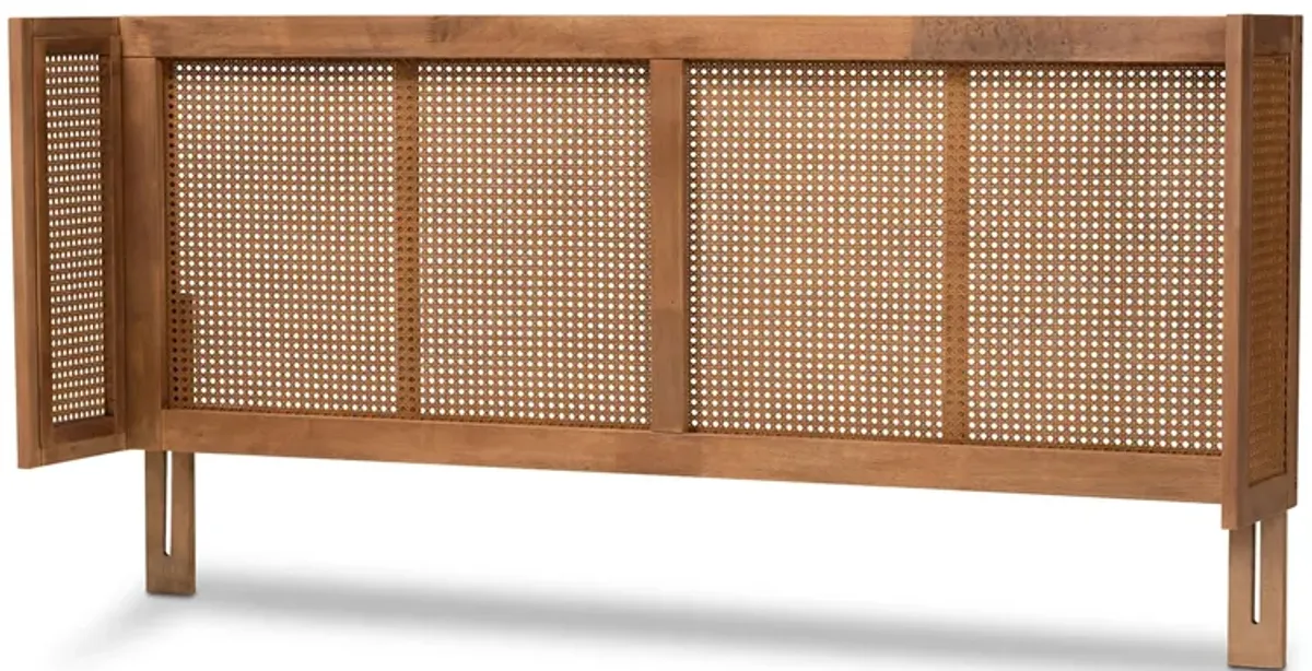 Rina Mid-Century Wrap-Around Headboard