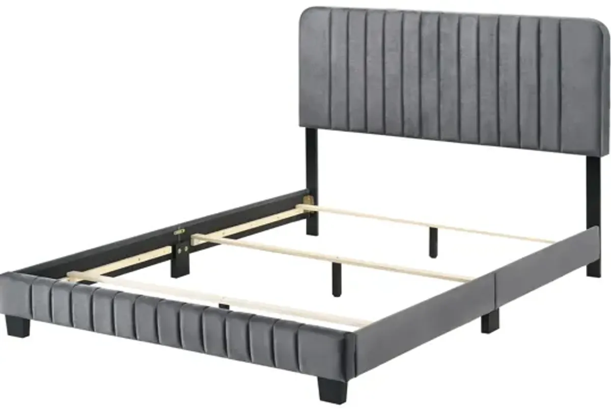 Lodi Upholstered Panel Bed