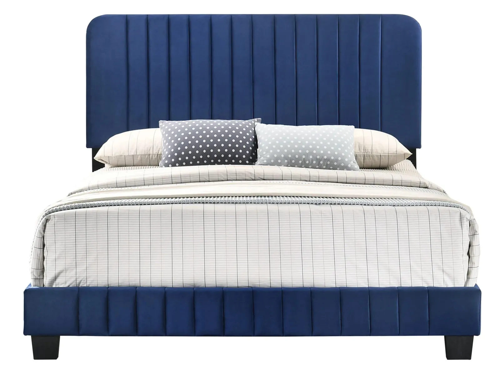 Lodi Upholstered Panel Bed