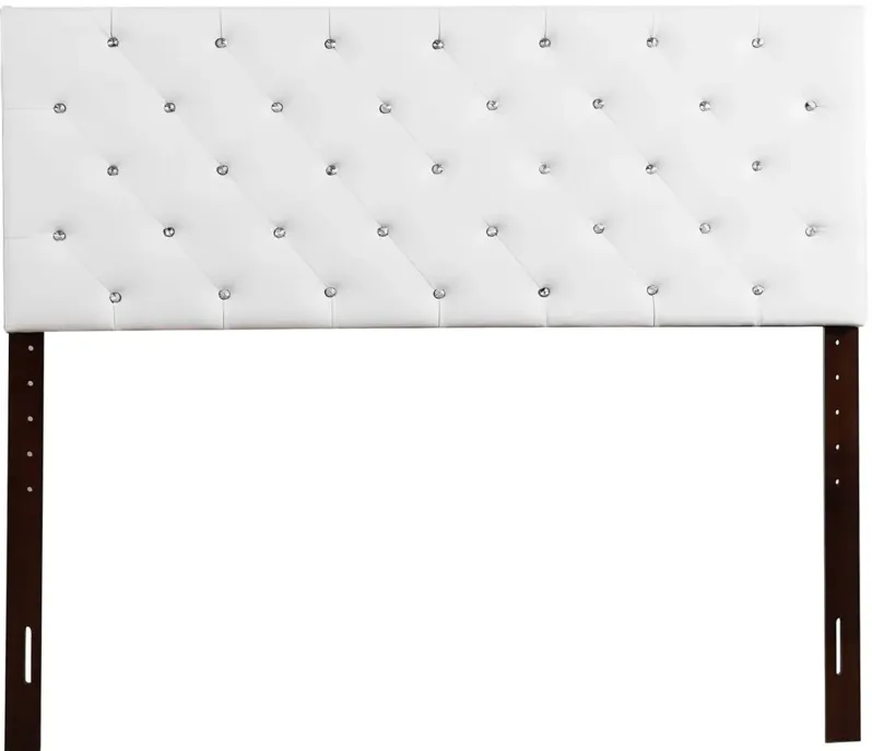 Nova Queen Headboard in WHITE by Glory Furniture