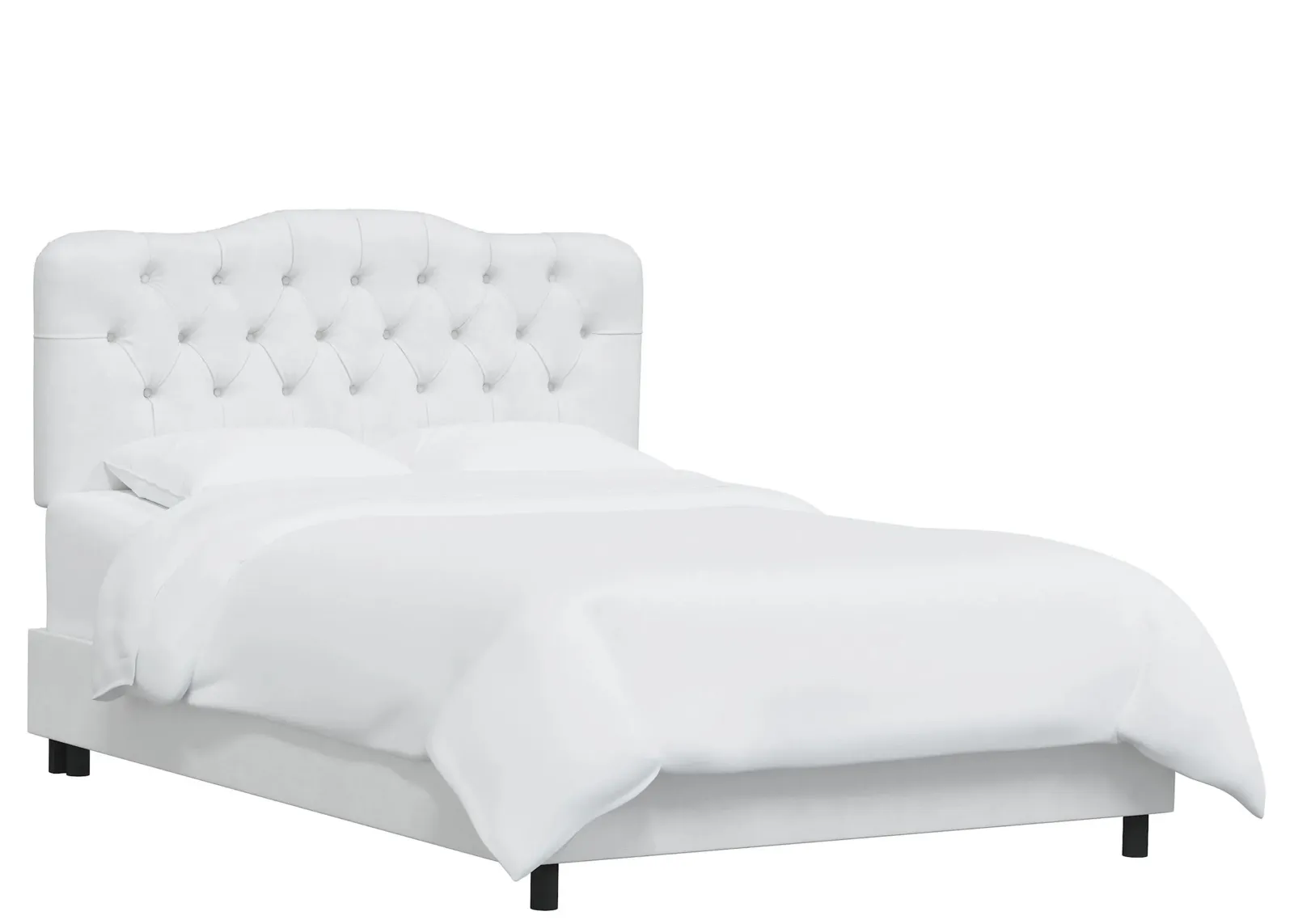 Argona Bed in Velvet White by Skyline