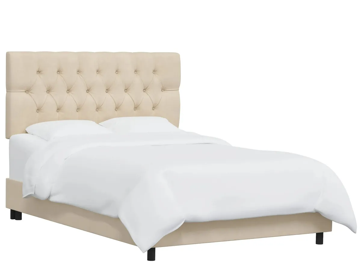 Blanchard Bed in Velvet Buckwheat by Skyline