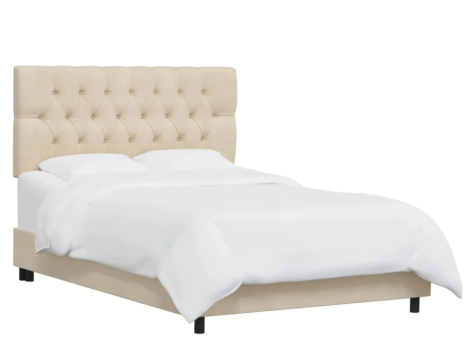 Blanchard Bed in Velvet Buckwheat by Skyline