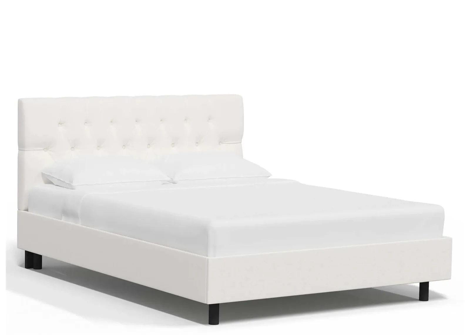 Blanchard Platform Bed in Zuma White by Skyline