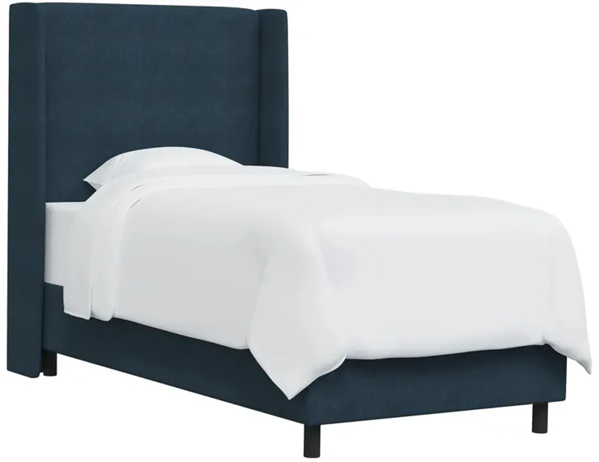 Ellison Bed in Zuma Navy by Skyline