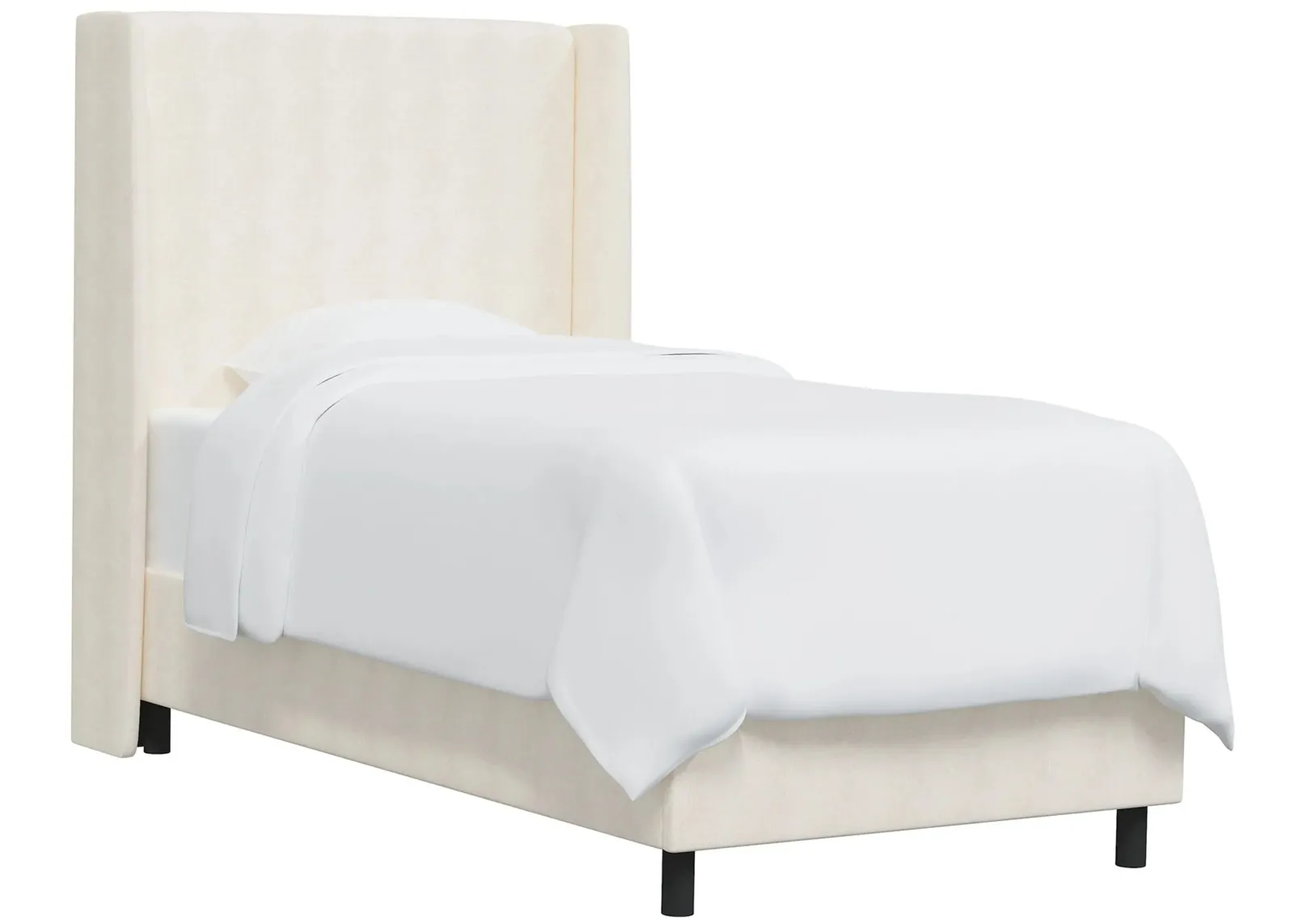 Ellison Bed in Zuma White by Skyline