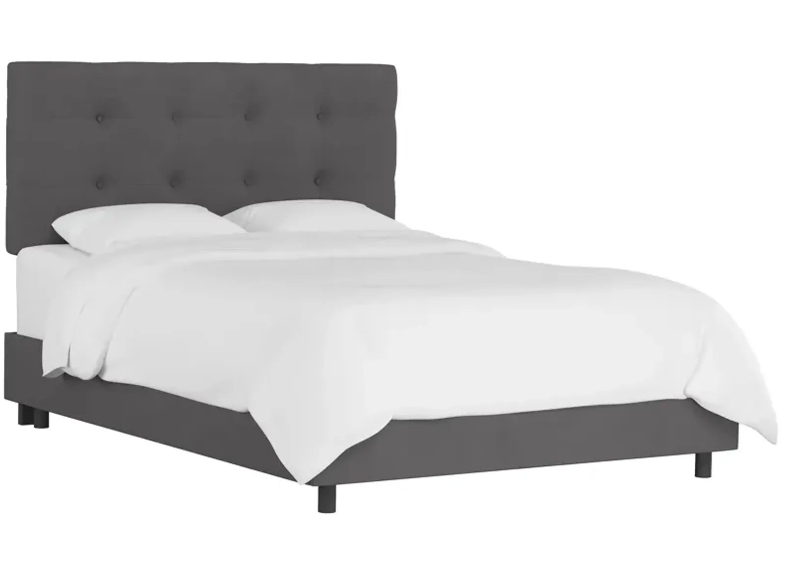 Nathan Bed in Premier Charcoal by Skyline