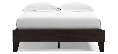 Piperton Platform Bed in Black by Ashley Express