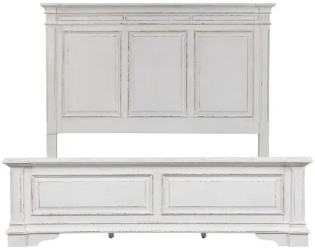 Birmingham Panel Bed in White by Liberty Furniture