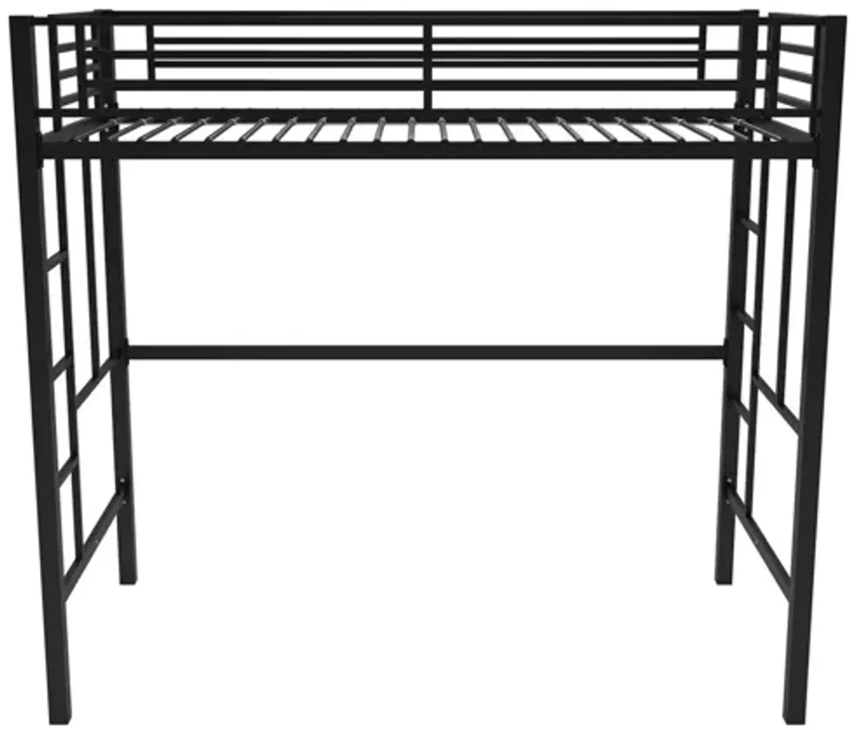 Brittain Twin Metal Bed in Black by DOREL HOME FURNISHINGS