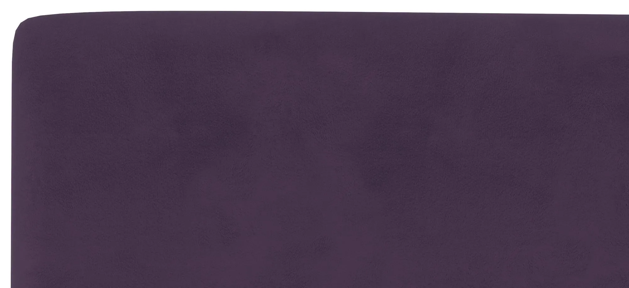 Valerie Bed in Velvet Aubergine by Skyline