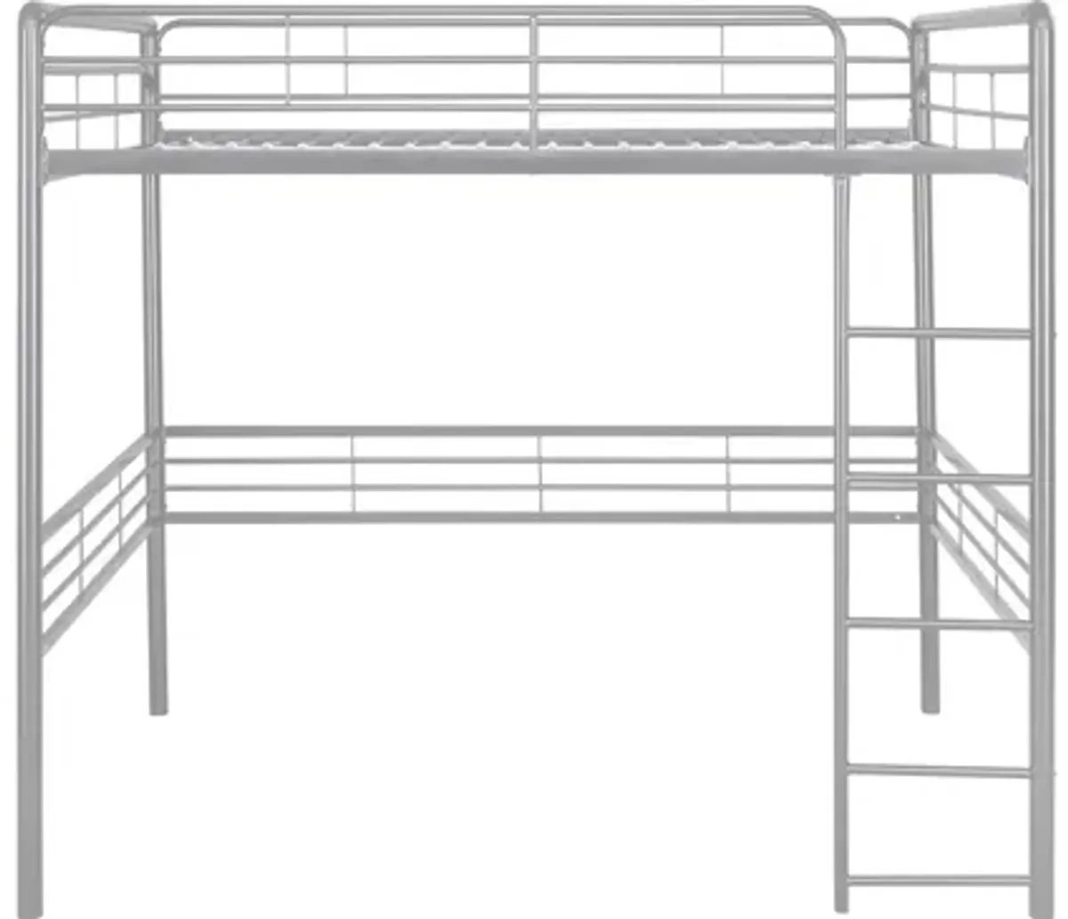 Tommy Full Metal Bed in Silver by DOREL HOME FURNISHINGS