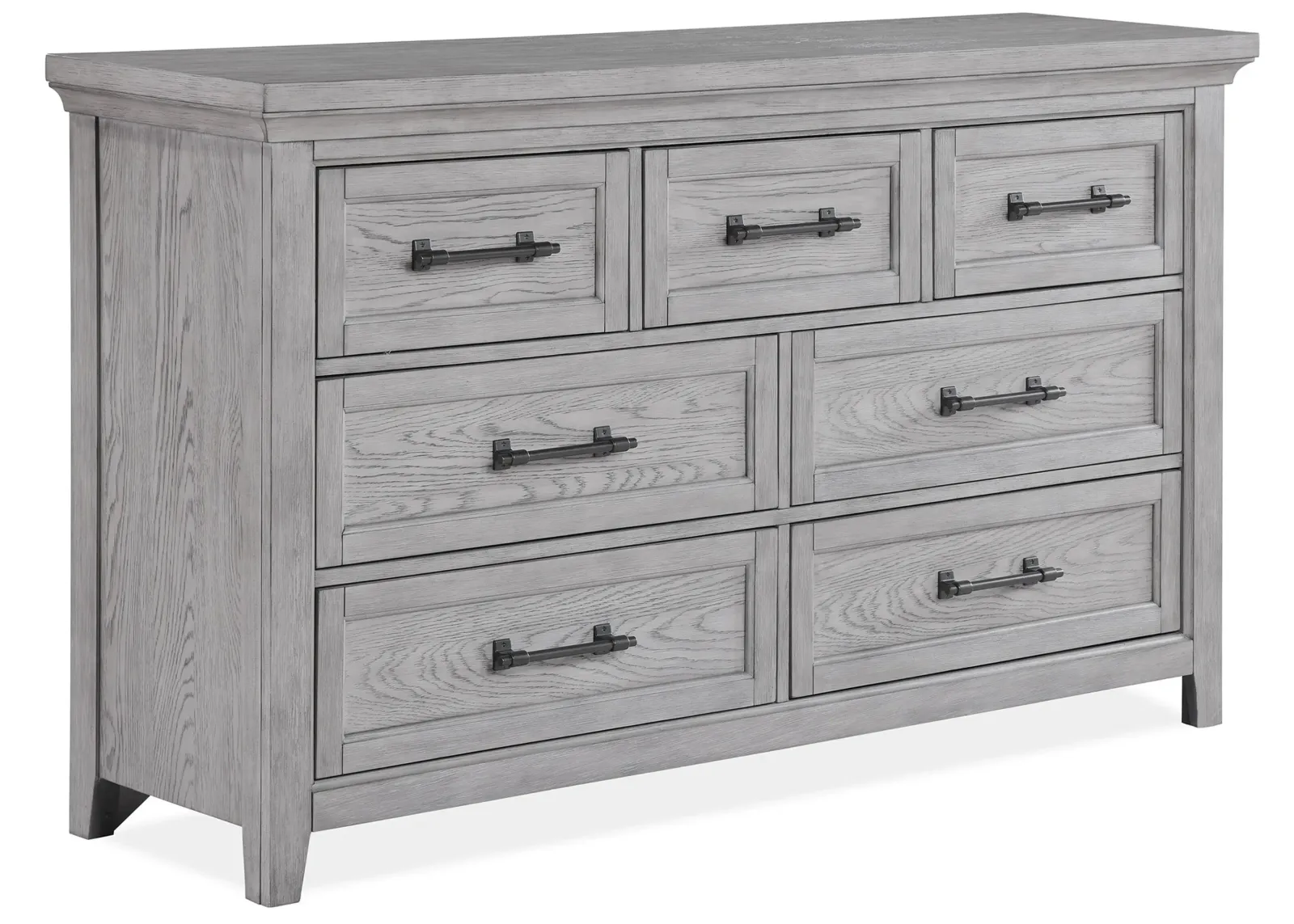 Beckett Dresser in Light Gray by Crown Mark