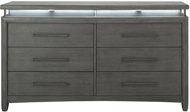 San Clemente Bedroom Dresser in Gray by Davis Intl. by Raymour & Flanigan