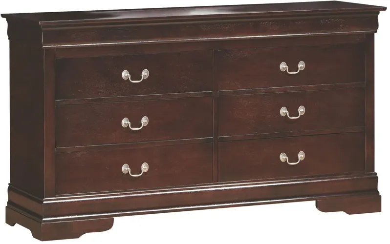 Rossie Bedroom Dresser in Cappuccino by Glory Furniture