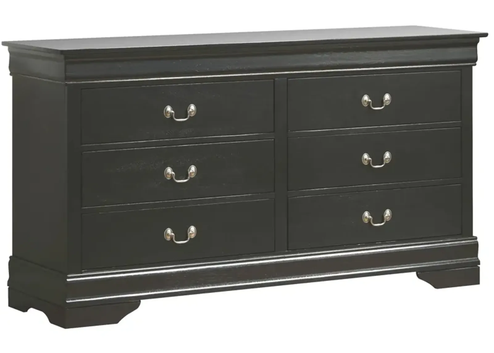 Rossie Bedroom Dresser in Black by Glory Furniture