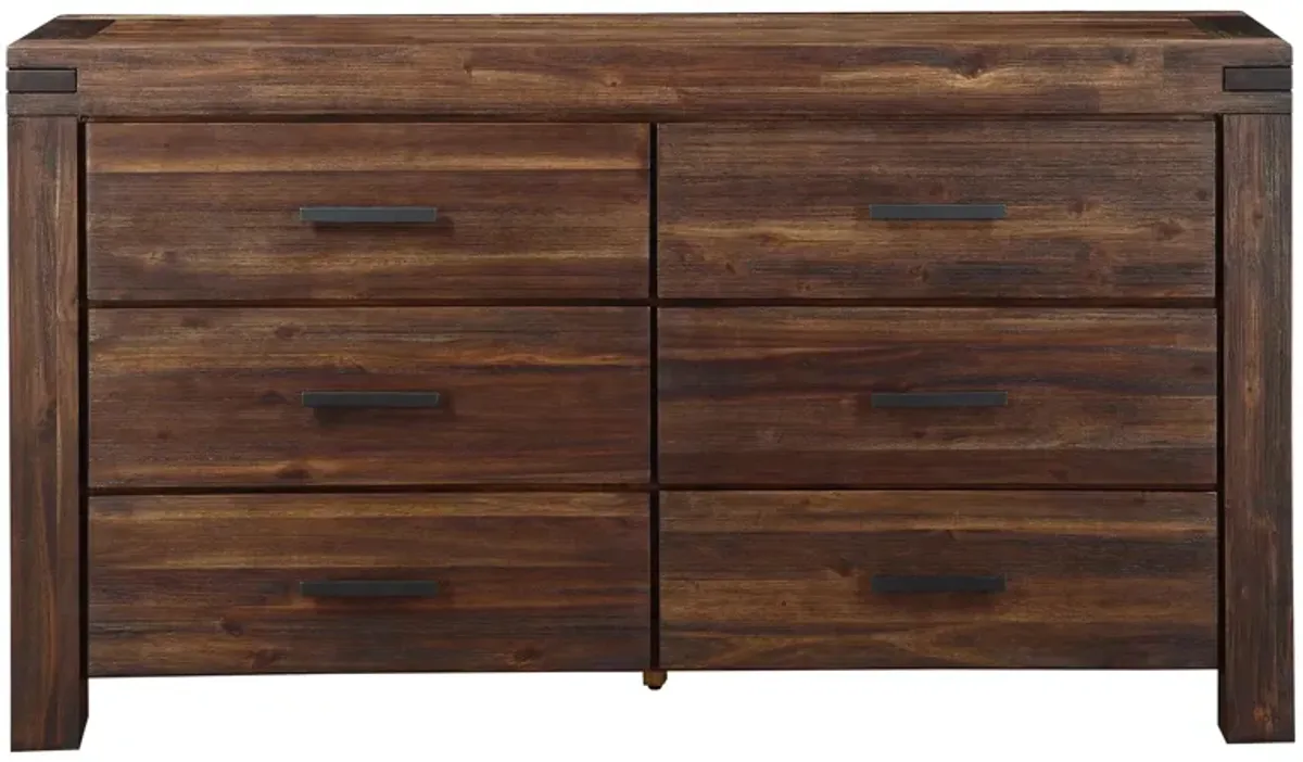 Middlefield Bedroom Dresser in Brick Brown by Bellanest