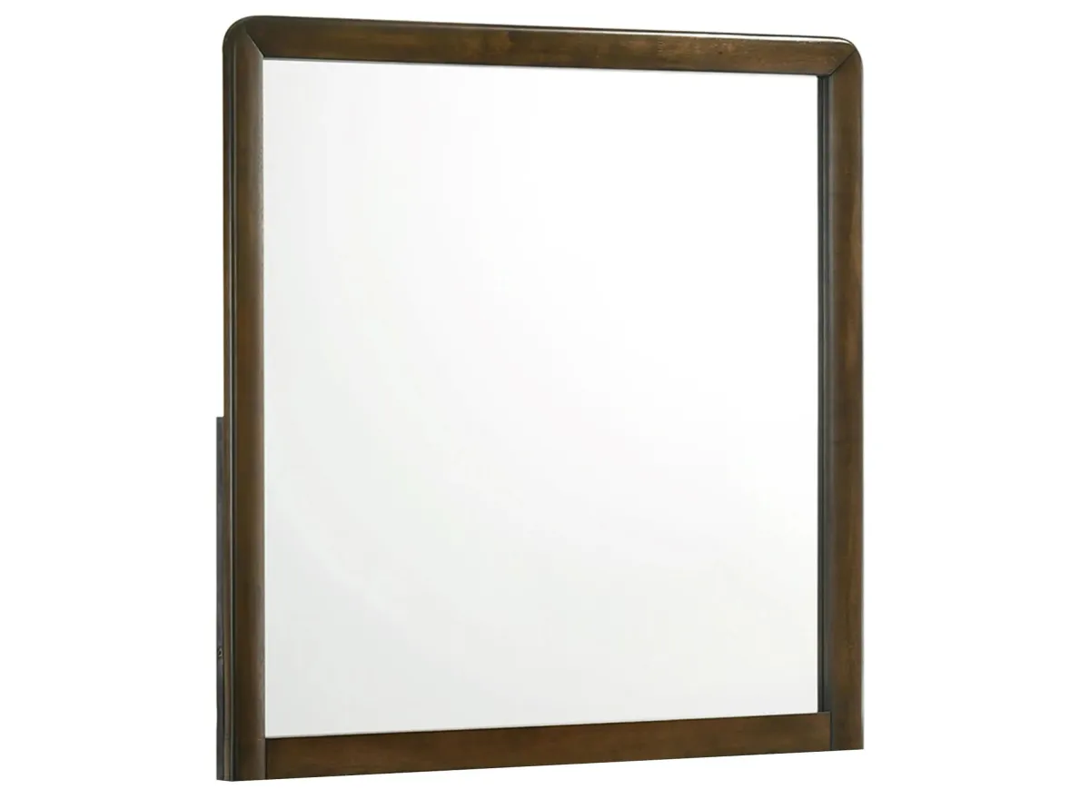 Coffield Mirror in Brown Cappucino by Crown Mark