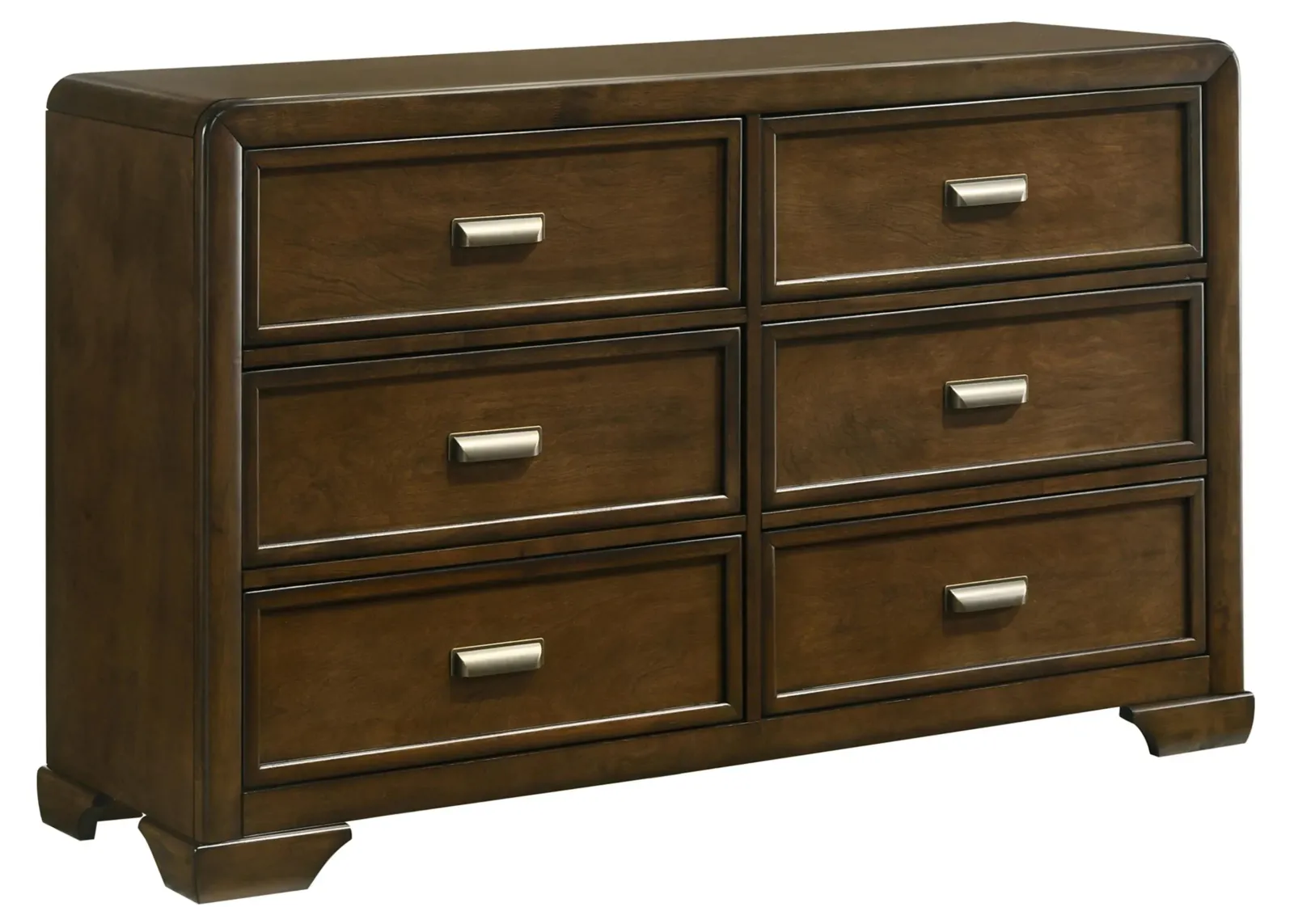 Coffield Dresser in Brown Cappucino by Crown Mark